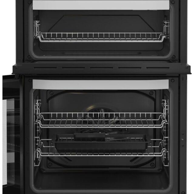Hotpoint HDE6VDW 60cm Electric Cooker with Ceramic Hob - White