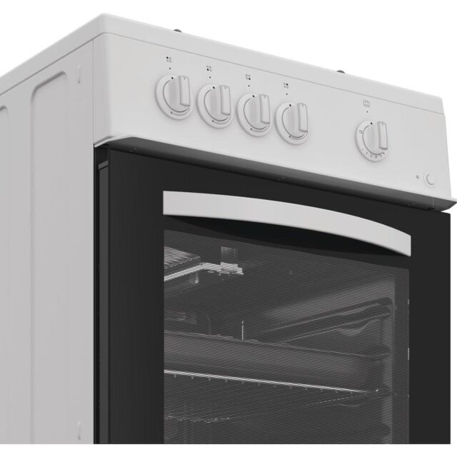 Indesit I5G1KMW Freestanding 50cm Gas Cooker - White