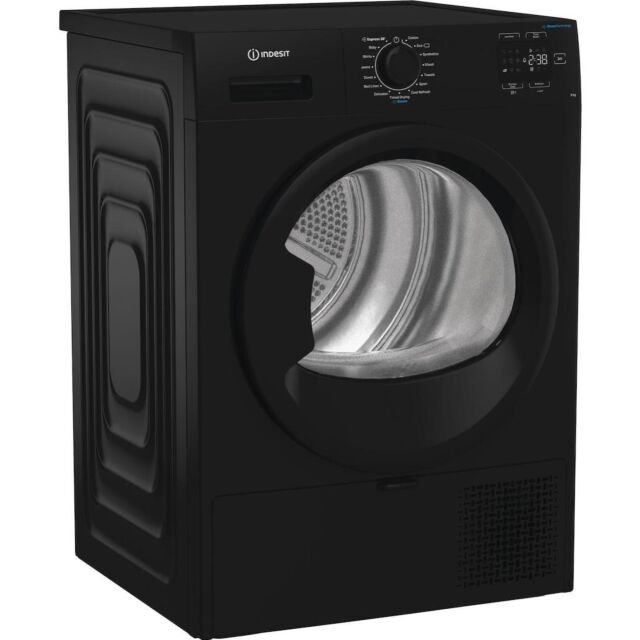 Indesit C YD 92D BB UK Freestanding 9kg Heat Pump Tumble Dryer