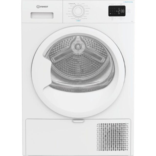 Indesit C YSD 82D WW UK Freestanding 8kg Heat Pump Tumble Dryer
