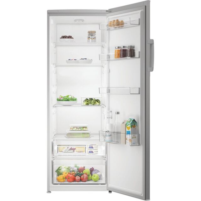 Indesit MLINS1411SEUK 367L Freestanding Low Frost Tall Larder Fridge - Silver
