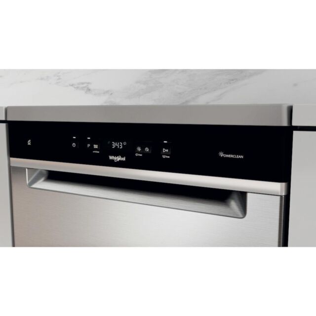 Whirlpool WFC 3C33 PF X UK Supreme Clean Dishwasher - Stainless Steel
