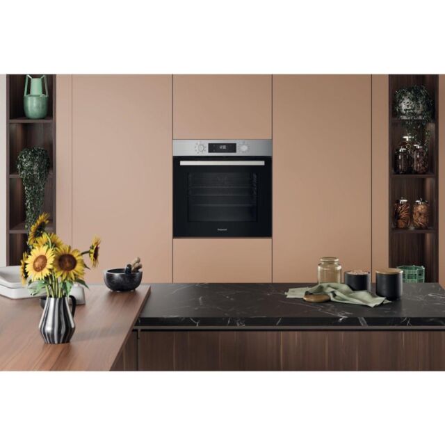 Hotpoint HOM255CXUK Built-In Single Oven - Inox