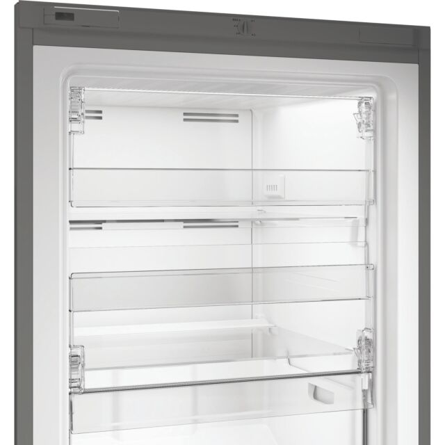 Hotpoint HPMFF1292XBR4UK 256L Freestanding Frost Free Tall Freezer - Dark Inox