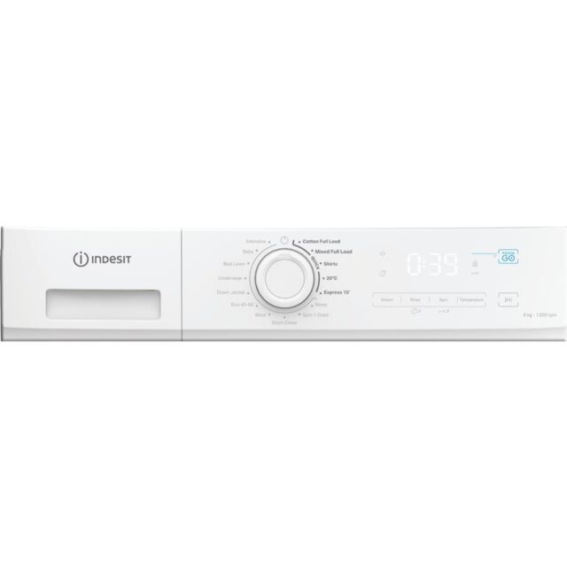 Indesit IMA 862 MY TIME UK Freestanding 8kg 1200rpm Washing Machine - White
