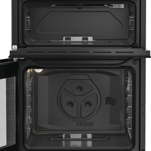 Hotpoint HTG6GDCB1 Freestanding 60cm Gas Double Cooker