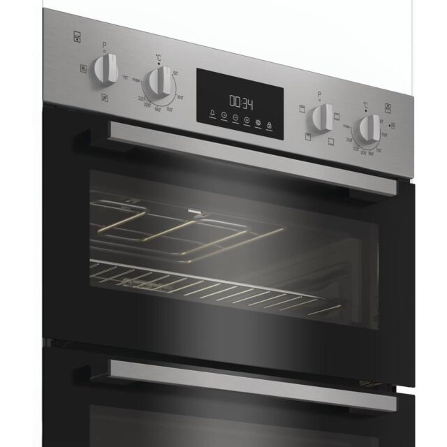 Indesit DII10DIX Built-In Double Oven - Inox
