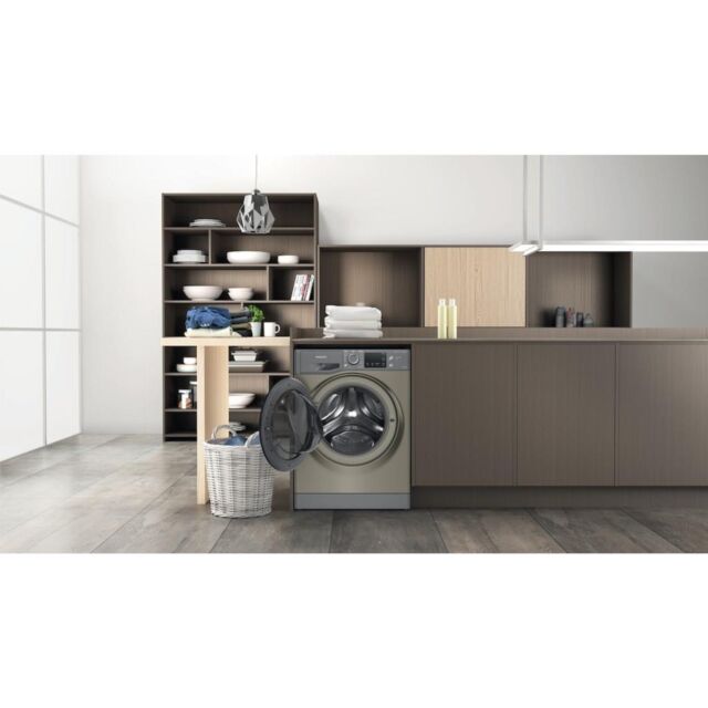 Hotpoint NDB 8635 GK UK Anti-Stain 8+6kg Washer Dryer with 1400rpm - Graphite