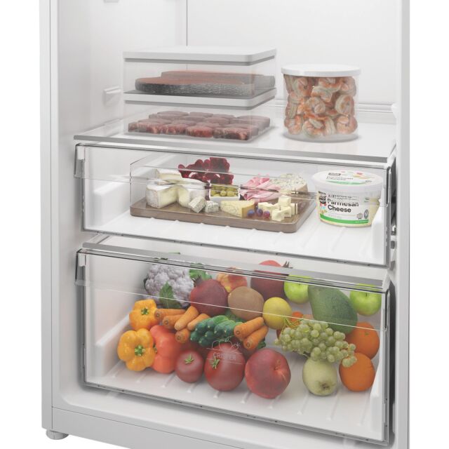 Hotpoint HPMLS1411W4UK 367L Freestanding Tall Larder Fridge - White