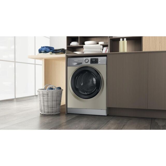 Hotpoint NDB 8635 GK UK Anti-Stain 8+6kg Washer Dryer with 1400rpm - Graphite