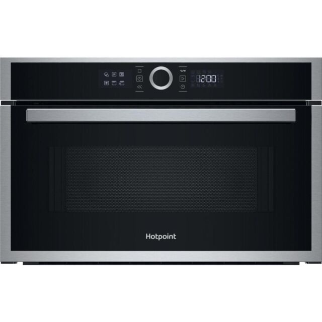 Hotpoint HMD44MXUK Built-In Microwave Oven and Grill - Stainless Steel