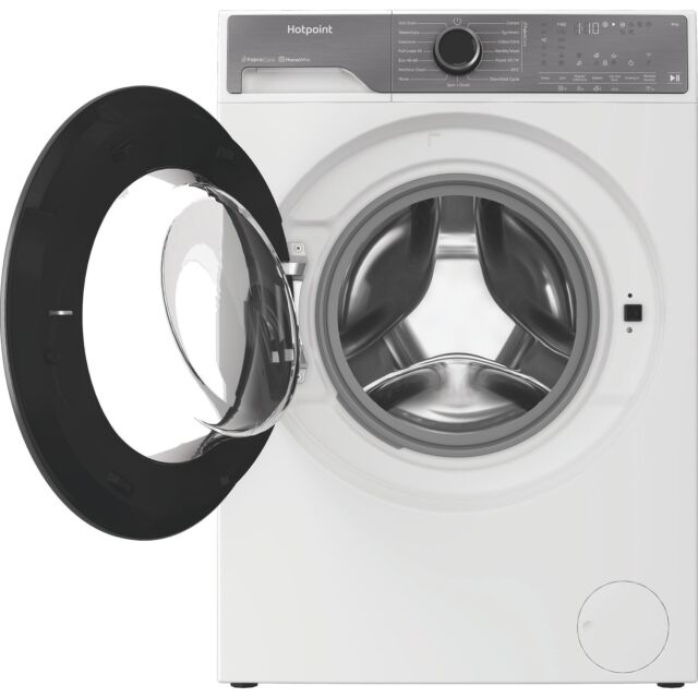 Hotpoint HB93WWCAREUK Fabric Care Freestanding 9kg 1400rpm Washing Machine with HomeWhiz - White