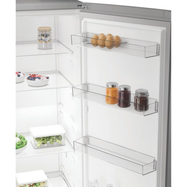 Indesit MLINS1411SEUK 367L Freestanding Low Frost Tall Larder Fridge - Silver
