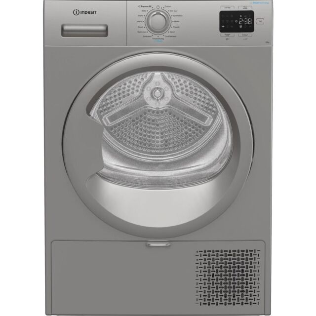 Indesit C YD 92D SS UK Freestanding 9kg Heat Pump Tumble Dryer