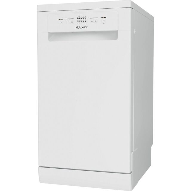 Hotpoint HP2FD10CS90WUK 10 Place Setting Freestanding Slimline Dishwasher with Rapid Wash - White
