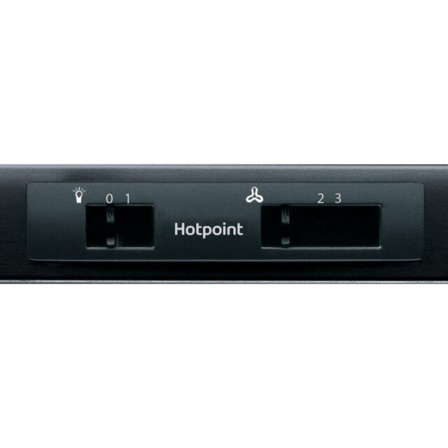 Hotpoint PSLMO 65F LS K Cooker Hood - Black