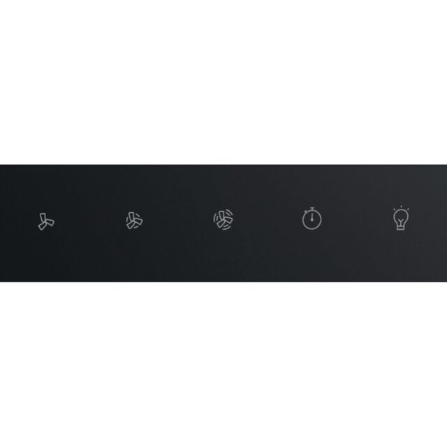 Hotpoint PHVP 62F LT K Cooker Hood - Black