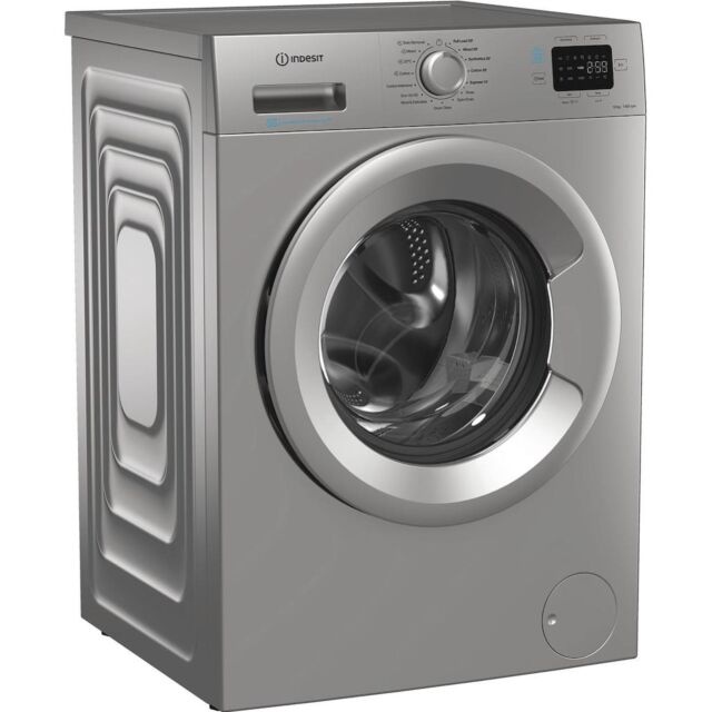 Indesit Push&Go IP 1046S PUSH&GO UK 10kg Washing Machine - Silver