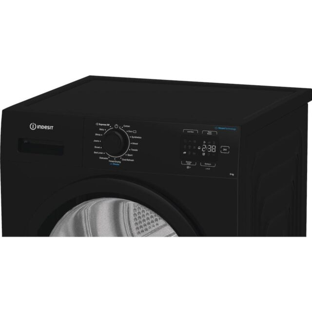 Indesit C YD 92D BB UK Freestanding 9kg Heat Pump Tumble Dryer