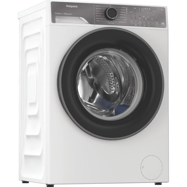 Hotpoint HB93WWCAREUK Fabric Care Freestanding 9kg 1400rpm Washing Machine with HomeWhiz - White