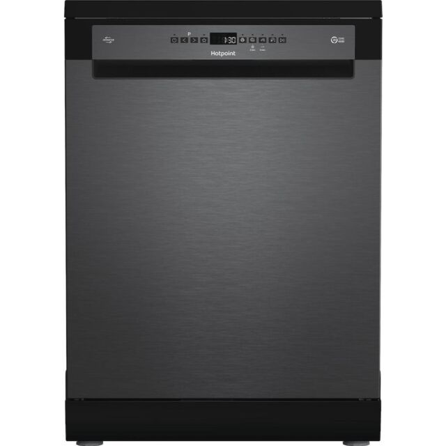 Hotpoint H8F HP51BS UK Freestanding 60cm Dishwasher - Black