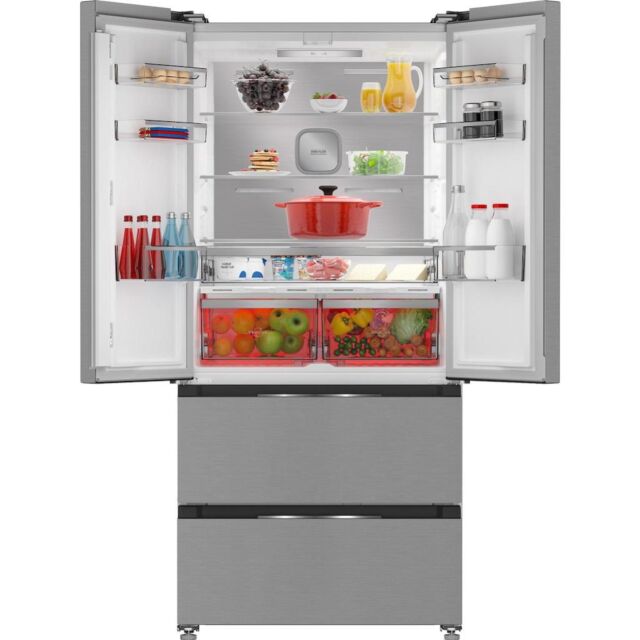 Hotpoint HPG26513XBR4UK Dual No Frost American Fridge Freezer with VitalCare - Dark Inox