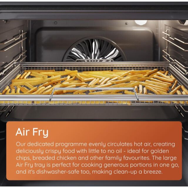 Hotpoint HDE6VDCAX 60cm Electric Cooker with Ceramic Hob