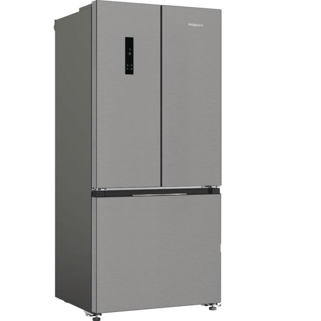 Hotpoint HPG26513XBR4UK Dual No Frost American Fridge Freezer with VitalCare - Dark Inox