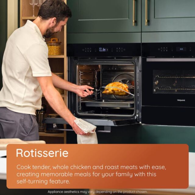 Hotpoint HOI4S8PM0XUK Built-In Single Oven - Inox