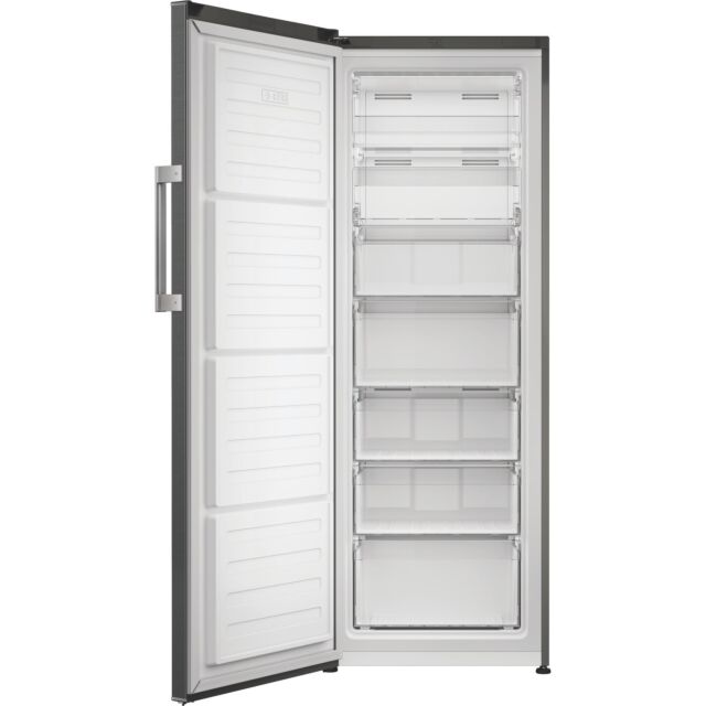 Hotpoint HPMFF1292XBR4UK 256L Freestanding Frost Free Tall Freezer - Dark Inox