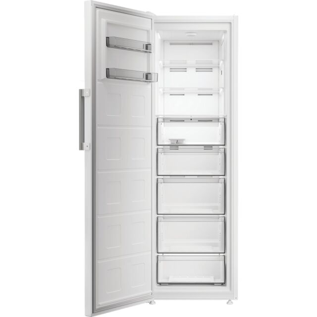 Indesit MFINF1312W4UK 286L Freestanding Frost Free Tall Freezer - White