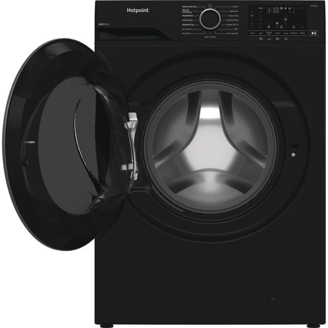 Hotpoint HBD9681BANTISTAINUK 9kg Wash 6kg Dry AntiStain Washer Dryer - Black