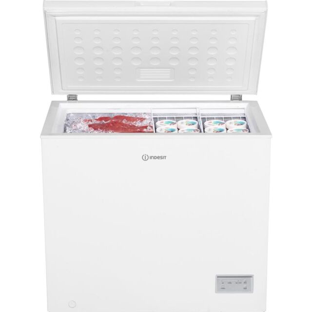 Indesit INCF1984UK 198L 91cm Chest Freezer
