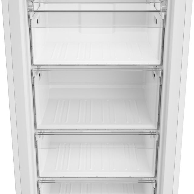 Indesit MFINF1292W4UK 256L Freestanding Frost Free Tall Freezer - White