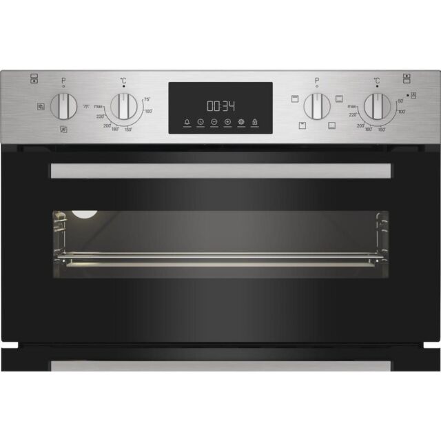 Indesit DUI12DIX Built-In Double Oven - Inox