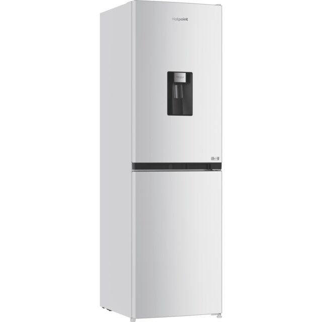 Hotpoint HPKF3241WW4UK 244L Freestanding Total No Frost 50/50 Fridge Freezer with VitalCare and Water Dispenser - White