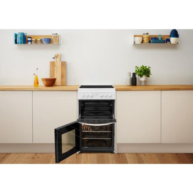 Indesit ID5V92KMW/UK Cooker - White