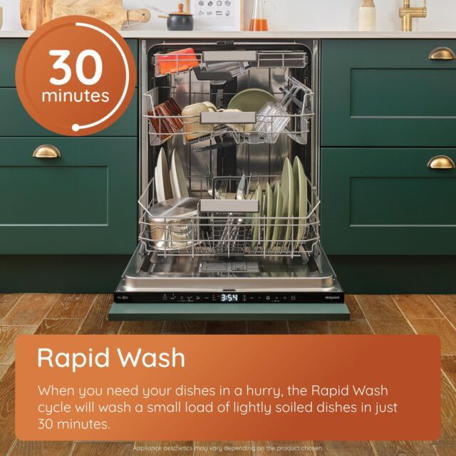 Hotpoint HP2IE10CS80UK Built-In 45cm Slimline Dishwasher