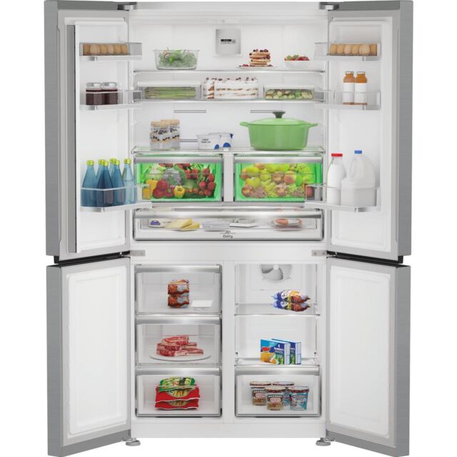 Hotpoint HPGF6544X4UK Triple No Frost American Fridge Freezer with VitalCare