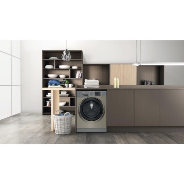 Hotpoint NDB 8635 GK UK Anti-Stain 8+6kg Washer Dryer with 1400rpm - Graphite