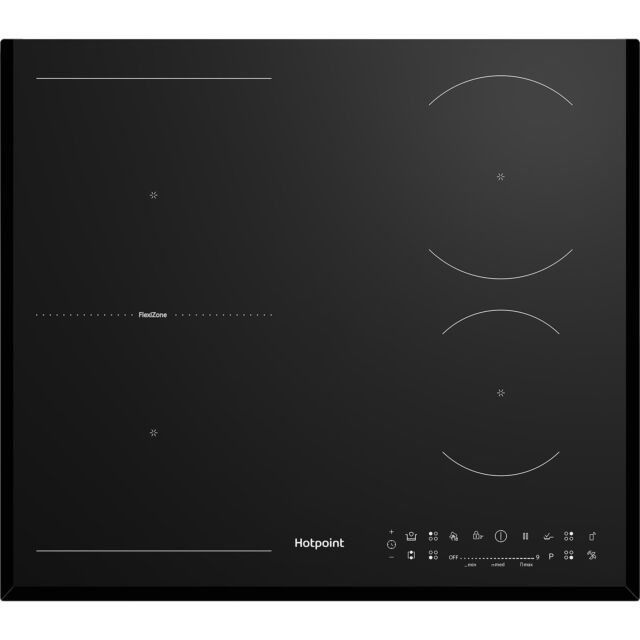 Hotpoint TSI60FIHC 60cm Smart Induction Hob with Hob to Hood Connectivity