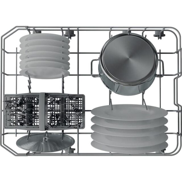 Indesit IN2FE10CS90WUK Freestanding 45cm Slimline Dishwasher with 10 Place Settings - White