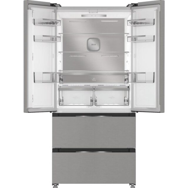 Hotpoint HPG26513XBR4UK Dual No Frost American Fridge Freezer with VitalCare - Dark Inox
