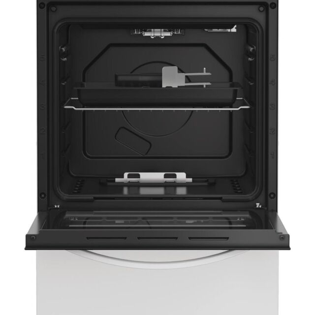 Indesit I5G1KMW Freestanding 50cm Gas Cooker - White