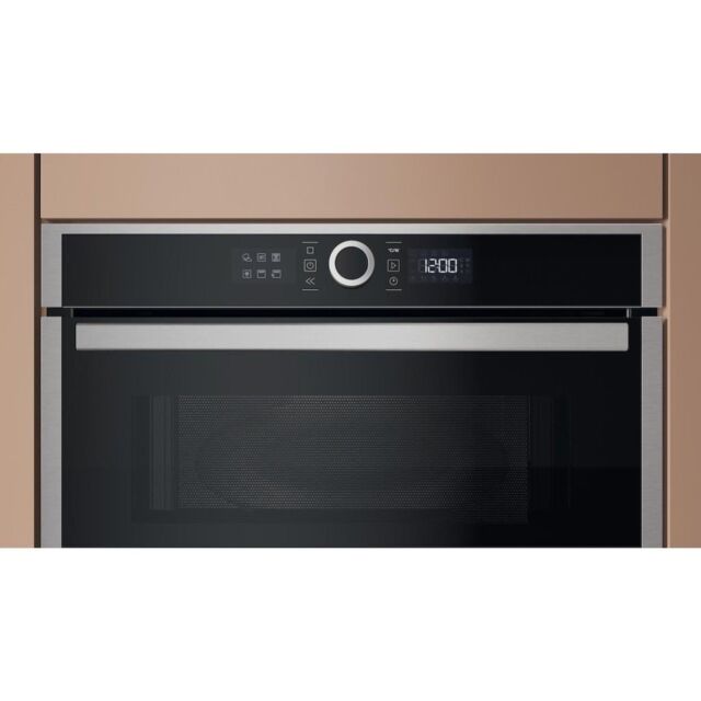 Hotpoint HMD44MXUK Built-In Microwave Oven and Grill - Stainless Steel
