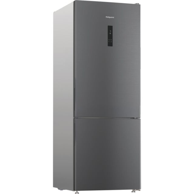 Hotpoint HPK26493XP5UKV 490L Freestanding 70/30 Dual No Frost Fridge Freezer with VitalCare - Brushed Steel