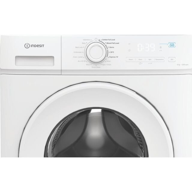 Indesit IMA 862 MY TIME UK Freestanding 8kg 1200rpm Washing Machine - White