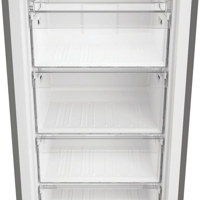 Hotpoint HPMFF1292XBR4UK 256L Freestanding Frost Free Tall Freezer - Dark Inox