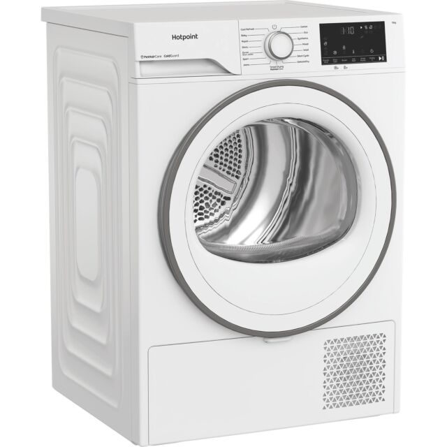 Hotpoint CHD113MWWUK Freestanding 11kg Heat Pump Tumble Dryer with PetHairCare - White