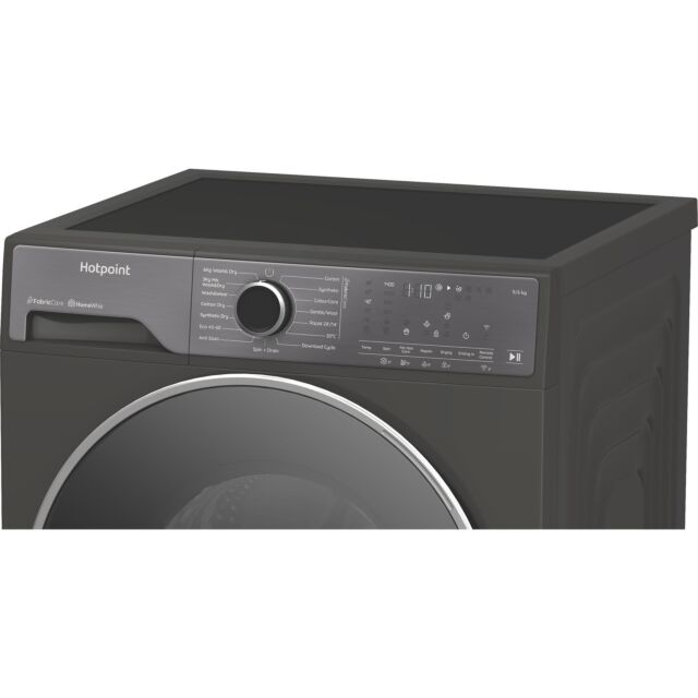 Hotpoint HPD9693GCAREUK 9kg Wash 6kg Dry Fabric Care Pro Washer Dryer with HomeWhiz - Graphite